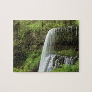 USA, Oregon, Silver Falls State Park. Nedre Pussel