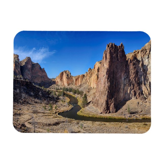 USA, Oregon, Smith Rock State Park Magnet (Horisontell)