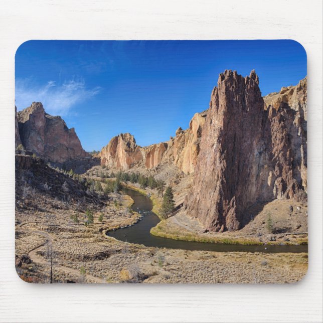 USA, Oregon, Smith Rock State Park Musmatta (Framsidan)