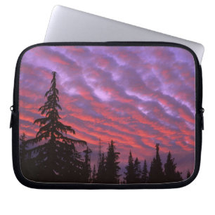 USA, Oregon, Three Sisters Wilderness, Livlig Laptop Sleeve
