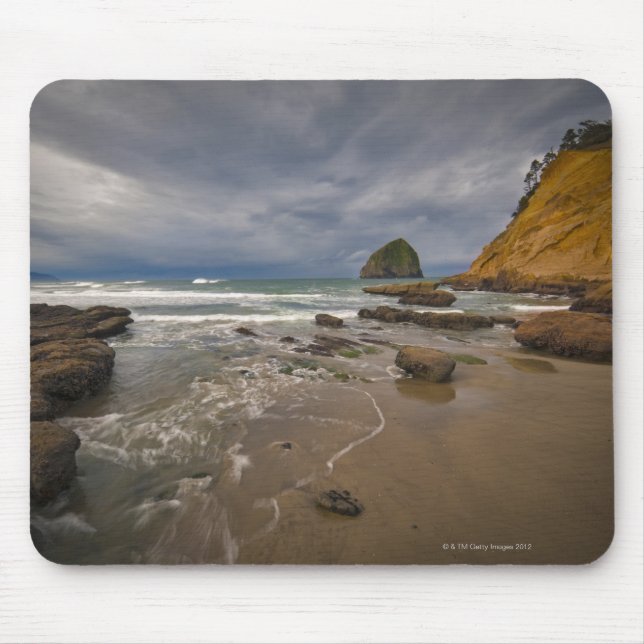 USA, Oregon, Tillmook County, Beach med Musmatta (Framsidan)