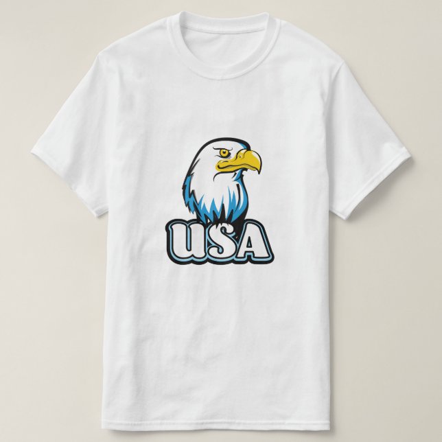 USA Örn (begränsad Blue Edition) T Shirt (Design framsida)