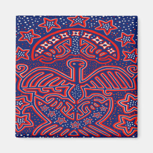 USA Örn Demokratisk Patriot Magnet