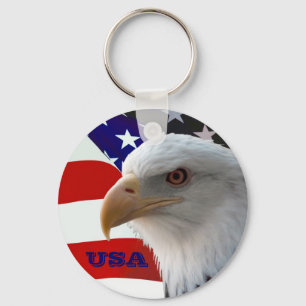 USA örn Keychain Nyckelring