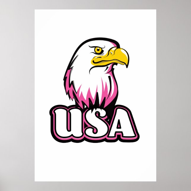 USA ÖRN POSTER (Framsidan)