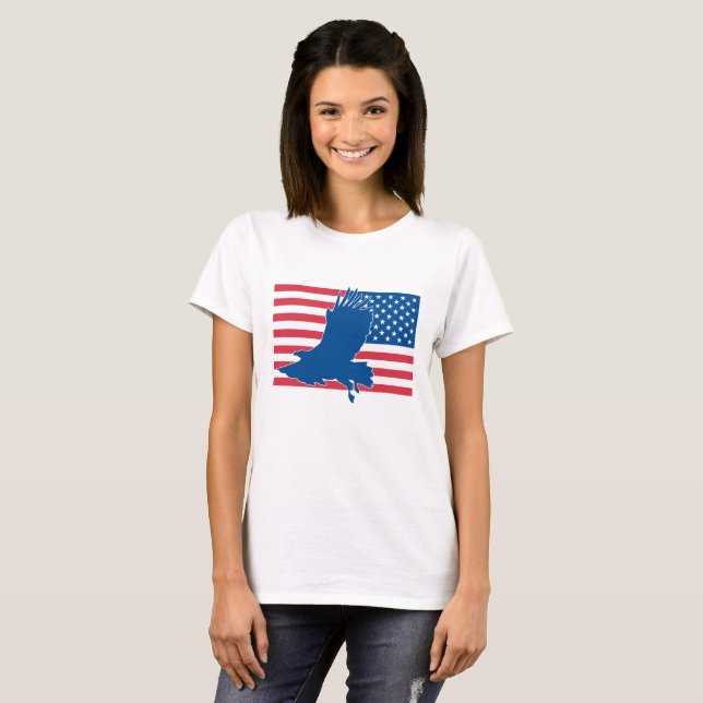 USA örn T Shirt (Hel framsida)