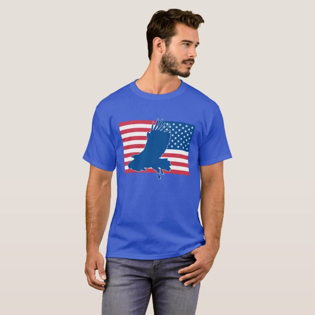 USA örn Tee (Hel framsida)
