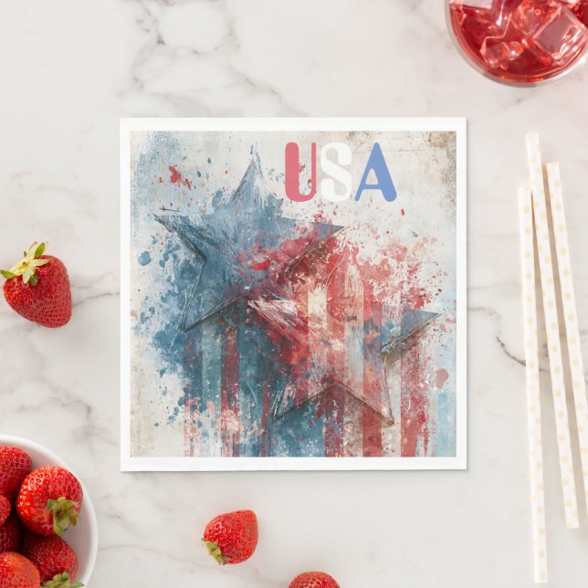 USA Pappersservett (Insitu)