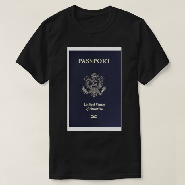 USA-pass iphone case T Shirt (Design framsida)