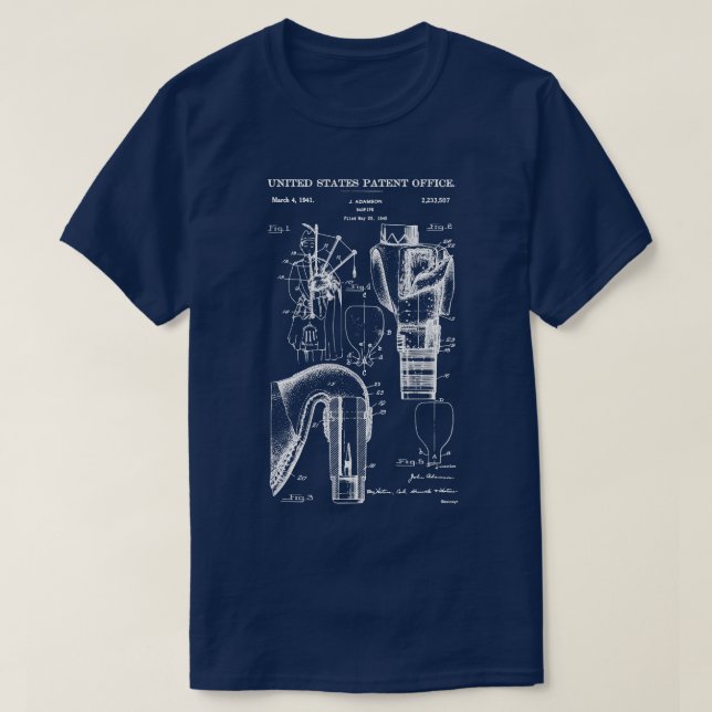 USA Patent Bagpipes T Shirt (Design framsida)