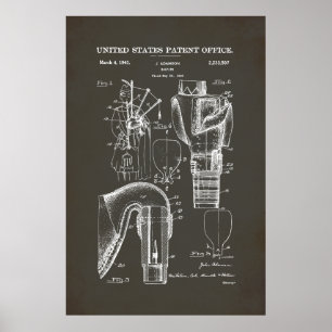 USA-patent - Bagpipor Poster