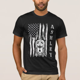 USA Patriot Great dane Hund US Pet T Shirt