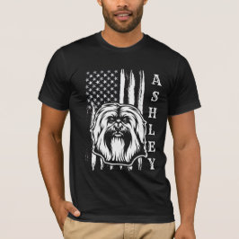 USA Patriot Havanese Hund US Husdjur T Shirt