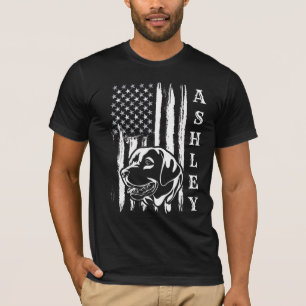 USA Patriot Labrador Retriever Hund US Pet T Shirt