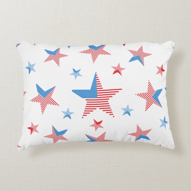 Usa Patriot Prydnadskudde (Framsidan)