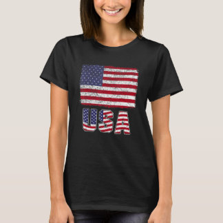 USA Patriotic American Flag For Men Women Kids Boy T Shirt