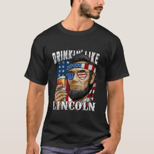 USA Patriotic American Flagga 4:e juli För manar W T Shirt