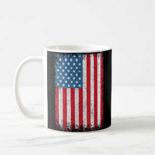 USA Patriotic American Flagga För manar Women Kids Kaffemugg