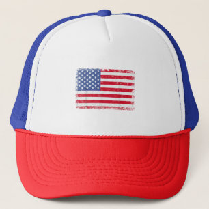 USA Patriotic American Flagga För manar Women Kids Keps