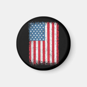 USA Patriotic American Flagga För manar Women Kids Magnet