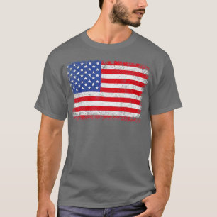 USA Patriotic American Flagga För manar Women Kids T Shirt