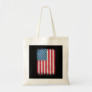 USA Patriotic American Flagga För manar Women Kids Tygkasse