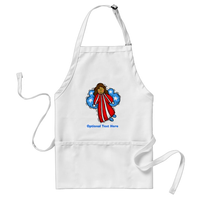 USA-Patriotic Angel Förkläde (Framsidan)