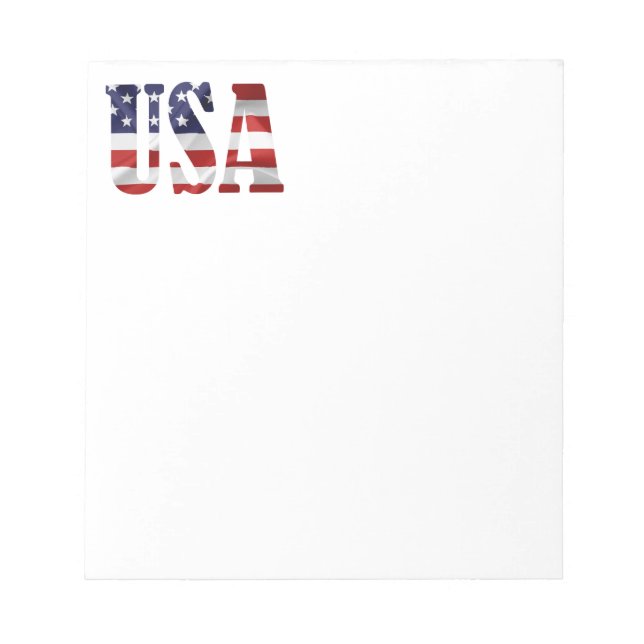 USA Patriotic Anteckningsblock (Framsida)