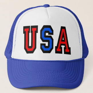 USA Patriotic Baseball Cap Truckerkeps