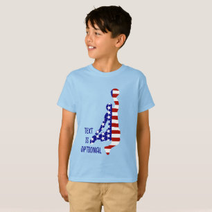 USA Patriotic BASKETBALL T Shirt