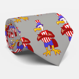 USA Patriotic Eagle farbror Sam Necktie Slips