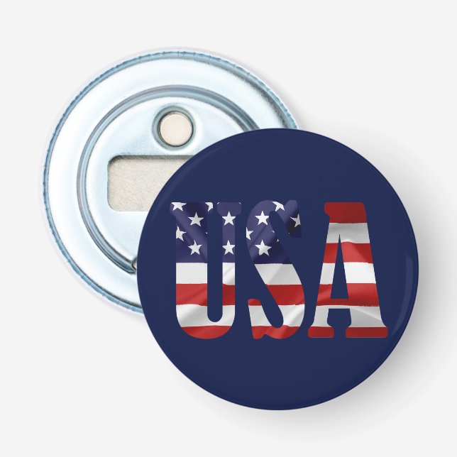 USA Patriotic Flasköppnare (Framsidan)