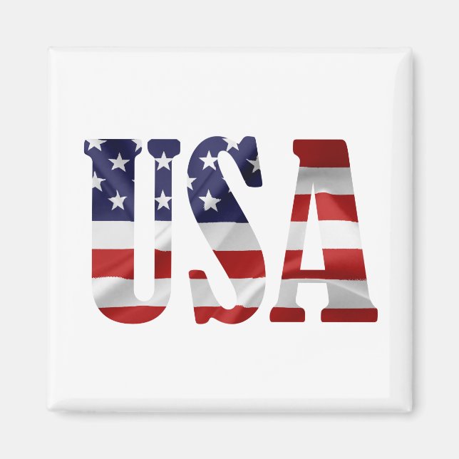 USA Patriotic Magnet (Framsidan)