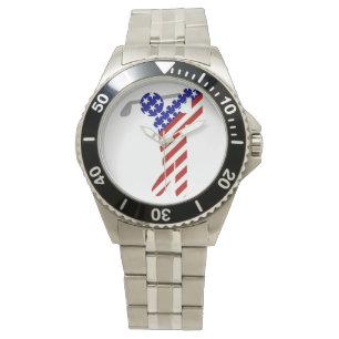 USA Patriotic MANAR GOLF Armbandsur