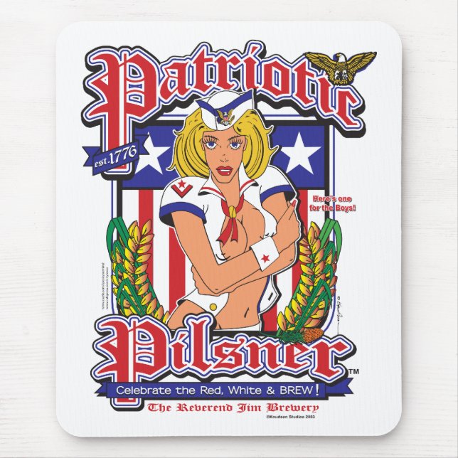 USA/Patriotic Pilsner Musmatta (Framsidan)