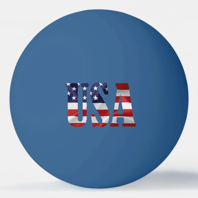 USA Patriotic Pingisboll (Baksidan)