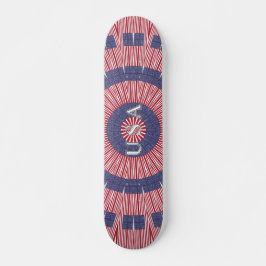 USA Patriotic Skateboard Bräda 19,5 Cm