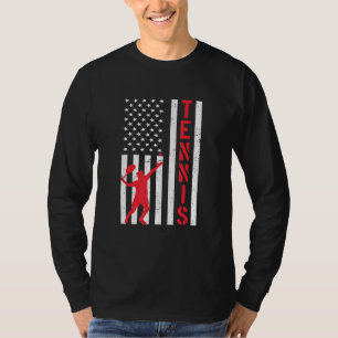 USA Patriotic Sports Player 4:e juli American F T Shirt