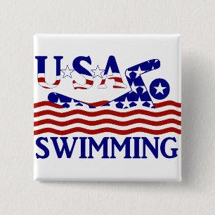 USA Patriotic Swimming Sports Knapp