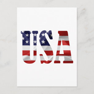 USA Patriotic Vykort