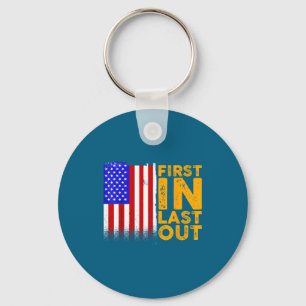 USA patriotisk - amerikansk flagg frihet - stolthe Nyckelring