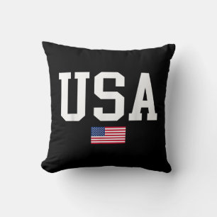 USA Patriotisk Amerikansk Flagga För Män Kvinnor B Kudde
