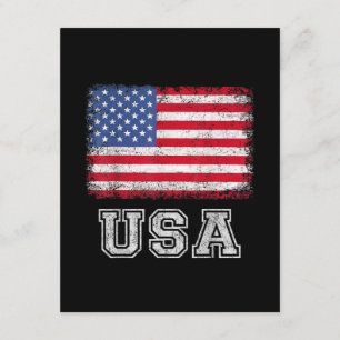 USA Patriotisk Amerikansk Flagga För Män Kvinnor B Tilläggskort