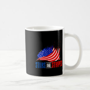 USA patriotisk - amerikansk flagga frihet - stolth Kaffemugg
