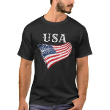 USA Patriotisk amerikansk flaggdesign