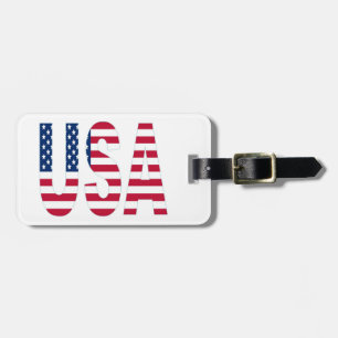 USA patriotisk bagagemärkre Bagagebricka