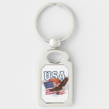 USA Patriotisk Örn med Mars Röd Planet-design