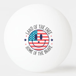 USA Patriotisk Pingisboll