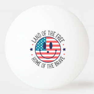 USA Patriotisk Pingisboll