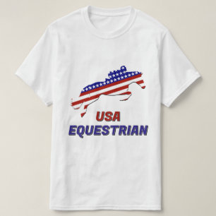 USA Patriotisk Ryttare T Shirt